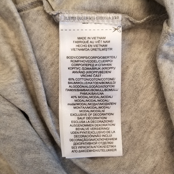 Ralph Lauren Stud Logo Long Sleeve Tee - Picture 7 of 8